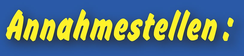 Annahmestellen